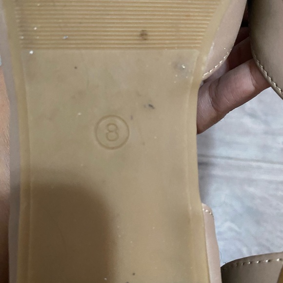 Womens Tan Flats - Picture 3 of 3